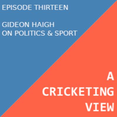 A Conversation with Gideon Haigh about Politics in Sport