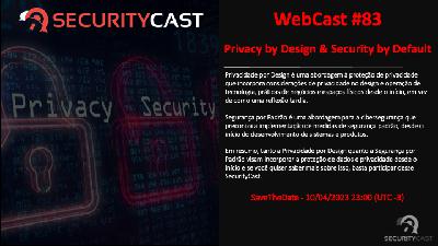 Privacy by Design & Security by Default