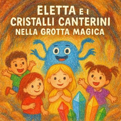 Eletta e i Cristalli Canterini nella Grotta Magica