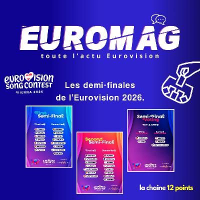 Les demi-finales de l’Eurovision 2026. Les demi-finales de l’Eurovision 2026.