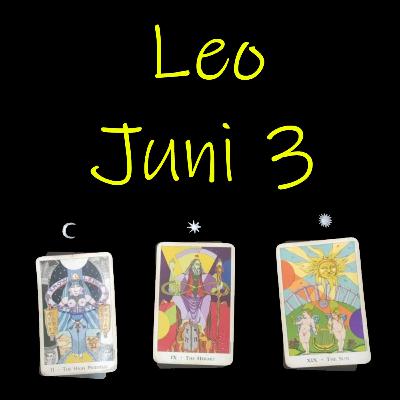 Tarot Leo 2020 Juni 3