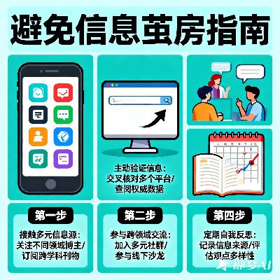 怎样避免活在信息茧房之中？