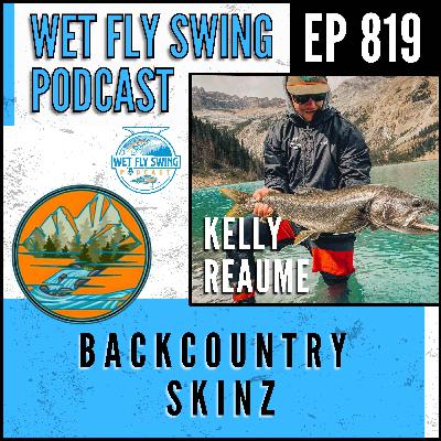 819 | Kelly Reaume on Backcountry Skinz – Neoprene Leggings, Fly Fishing Calgary Alberta, Bull Trout