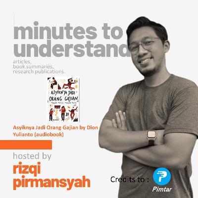 Pod. 018 - Asyiknya Jadi Orang Gajian by Dion Yulianto (audiobook). Credits to Pimtar App Pod. 018 - Asyiknya Jadi Orang Gajian by Dion Yulianto (audiobook). Credits to Pimtar App