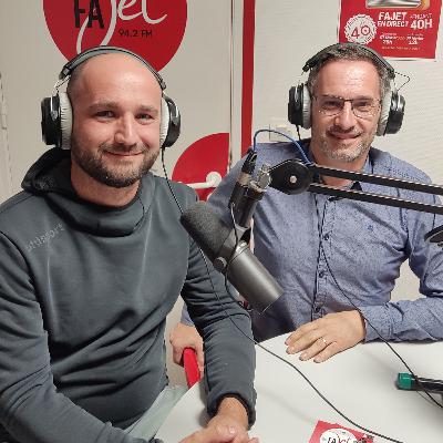 Avec Matthieu FOLDZ, de la société MF Propreté