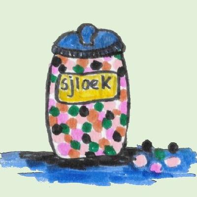 #20.11 Kinderboekenweek, elke dag een versje van July Vijgen. Vandaag: Sjloeke