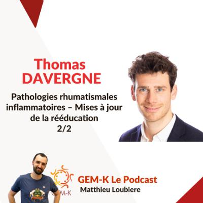 #64.2 - Pathologies rhumatismales inflammatoires - Mises à jour de la rééducation - Thomas Davergne