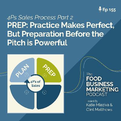 155. PREP: Practice Makes Perfect, But Preparation Before the Pitch is Powerful (4Ps Sales Process part 3 of 5) 155. PREP: Practice Makes Perfect, But Preparation Before the Pitch is Powerful (4Ps Sales Process part 3 of 5)