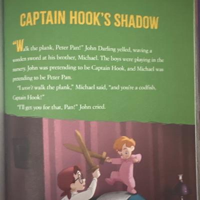 Peter Pan ( Captain hook’s shadow)