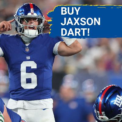 Biggest WINNERS From 2025 NFL Preseason | BUY Giants QB Jaxson Dart Right Now!