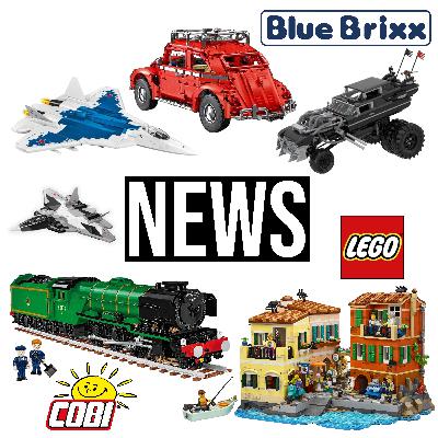 Klemmbaustein News 222: Neue Sets von BlueBrixx, LEGO, Cobi, Lumibricks und mehr