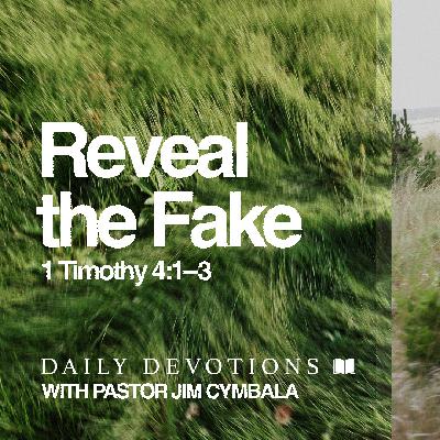 Daily Devotional | Reveal the Fake | 1 Timothy 4:1–3 | Pastor Jim Cymbala Daily Devotional | Reveal the Fake | 1 Timothy 4:1–3 | Pastor Jim Cymbala