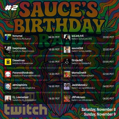 Sauce's Birthday Raid Train // Nov 8, 2025
