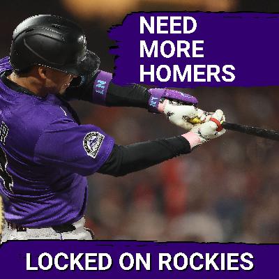 The Colorado Rockies concerning home run trend