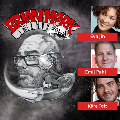 Brian Mørk Show #628: Klamedia m. Eva Jin & Emil Pahl & Kåre Toft Brian Mørk Show #628: Klamedia m. Eva Jin & Emil Pahl & Kåre Toft