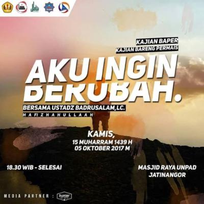 Aku Ingin Berubah | Al-Ustadz Badrusalam, Lc