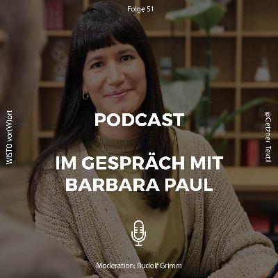 #51 Barbara Paul, Corporate Sustainability Managerin, Getzner Textil