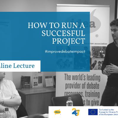 How to organise a succesful debate event