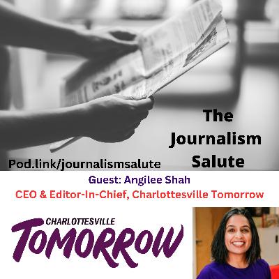 Angilee Shah, CEO & Editor-in-Chief of Charlottesville Tomorrow