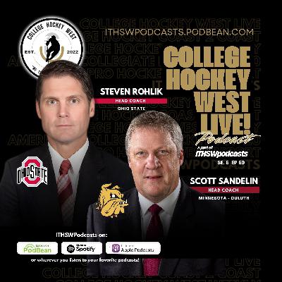 College Hockey West LIVE! Se 5 Ep 60 Feb 8, 2026 College Hockey West LIVE! Se 5 Ep 60 Feb 8, 2026