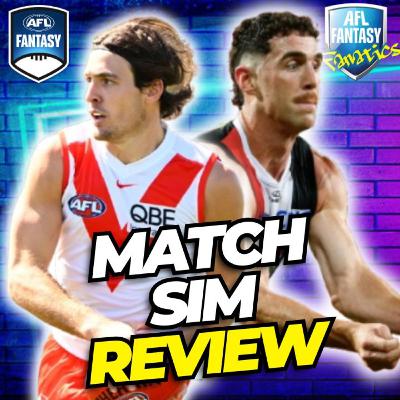 Match Sim Review | AFL Fantasy 2026