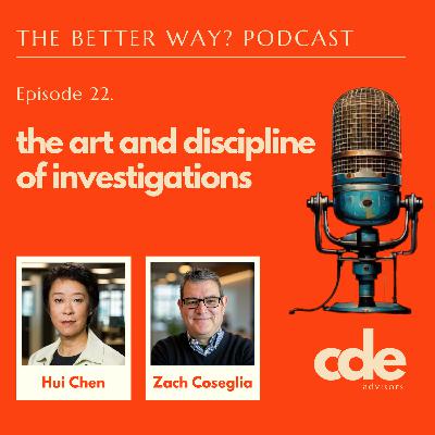 Ep.22: The Art and Discipline of Investigations