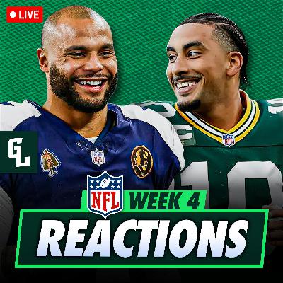 We Hated The Cowboys-Packers Ending, Ravens Are Lost & Eagles Still Undefeated | NFL WK4 Reactions