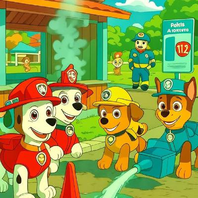 🐾La Patrulla Canina y el fuego del quiosco🔥 | Audiocuentos