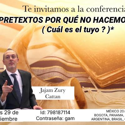 RAB SURI CATTAN -10 PRETEXTOS POR LOS CUALES NO HACEMOS TESHUBA