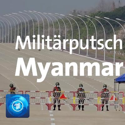 (Militärputsch) Das Militär hat die Macht in Myanmar übernommen.