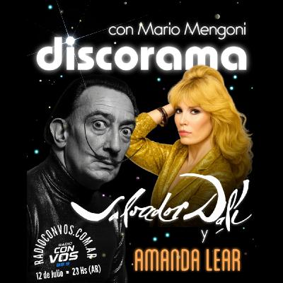 DISCORAMA # 488: AMANDA LEAR y SALVADOR DALÍ: Escándalo y deseo en clave disco.