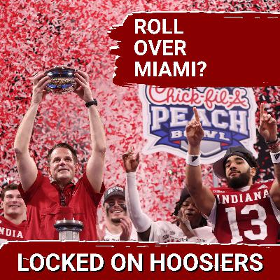 PREDCITION: Indiana will RUN AWAY with the National Championship vs Miami Hurricanes TONIGHT!