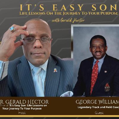 Gerald Hector welcomes George Williams to It's Easy Son