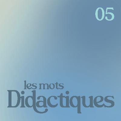 Les mots didactiques - épisode 5 (Patrice Doat et Jean-Claude Bignon)
