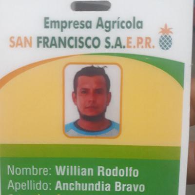 Entrevista a William Anchundia, trabajador de la empresa San Francisco S.A