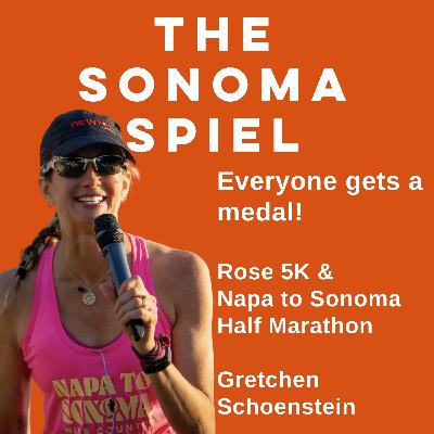You get a medal! You get a medal! Everyone gets a medal at the Napa to Sonoma Half Marathon! You get a medal! You get a medal! Everyone gets a medal at the Napa to Sonoma Half Marathon!