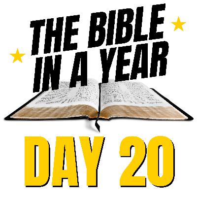THE BIBLE IN A YEAR: Day 20