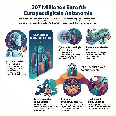 Europas KI-Zukunft bekommt 307 Millionen Rückenwind 🚀 Europas KI-Zukunft bekommt 307 Millionen Rückenwind 🚀