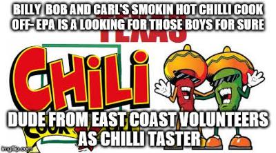 March 14 Billy Bob and Carl EAST COAST DUDE GOES TO South Texas smokin hot CHILLI COOK OFF March 14 Billy Bob and Carl EAST COAST DUDE GOES TO South Texas smokin hot CHILLI COOK OFF