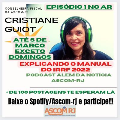 Apresentação podcast ALÉM DA NOTÍCIA ASCOM-RJ 📢 📢 📢