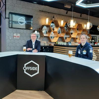 Offside met Delfine Persoon en Jelle Bataille