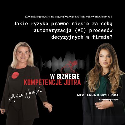 Podcast: Jakie ryzyka prawne niesie ze sobą sztuczna inteligencja (AI) w firmie? Podcast: Jakie ryzyka prawne niesie ze sobą sztuczna inteligencja (AI) w firmie?
