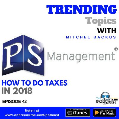 One Recourse Radio Podcast: Tax Time With Mitchel J Backus!!! One Recourse Radio Podcast: Tax Time With Mitchel J Backus!!!