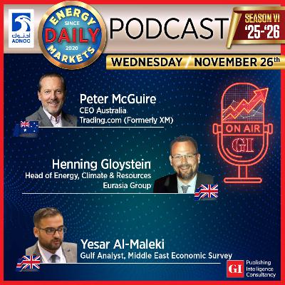 PODCAST: Daily Energy Markets - Nov 26th