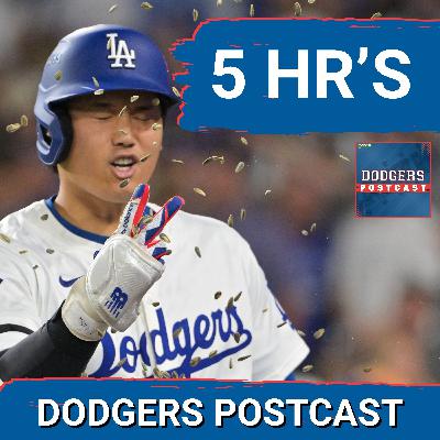 DODGERS POSTCAST: Are the Dodgers built for fall? Do they have a SWITCH? CAN THE BULLPEN HOLD UP