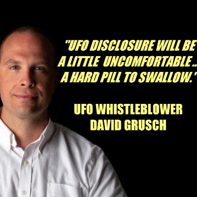 Grusch: UFO Disclosure Push to Escalate Over the Next Two to Three Months