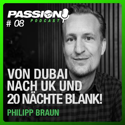 Von Dubai nach UK - 20 Nächte BLANK! Pierre- Michel Lehe im Gespräch mit Philipp Braun