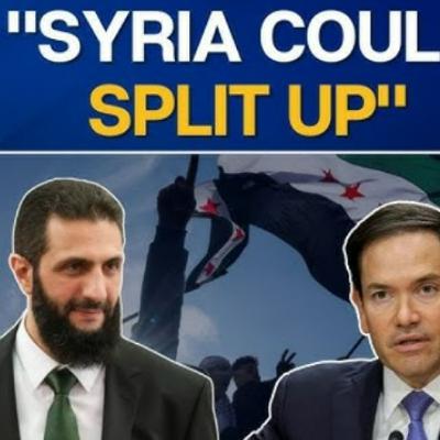 Breaking up Syria