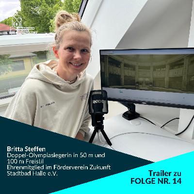 Trailer zu Folge 14: Olympiagold & Stadtbadzauber – Britta Steffen im Gespräch