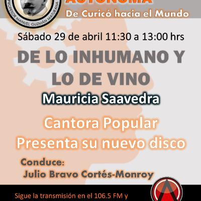 De lo Inhumano y Lo de Vino - 29 abril 2023